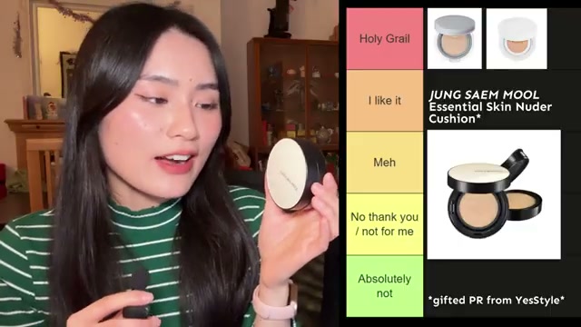 avatarling mentioning JUNGSAEMMOOL Essential Skin Nuder Cushion at 22:12 in their YouTube video