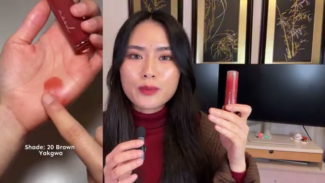 avatarling mentioning peripera Ink Mood Glowy Tint at 40:24 in their YouTube video