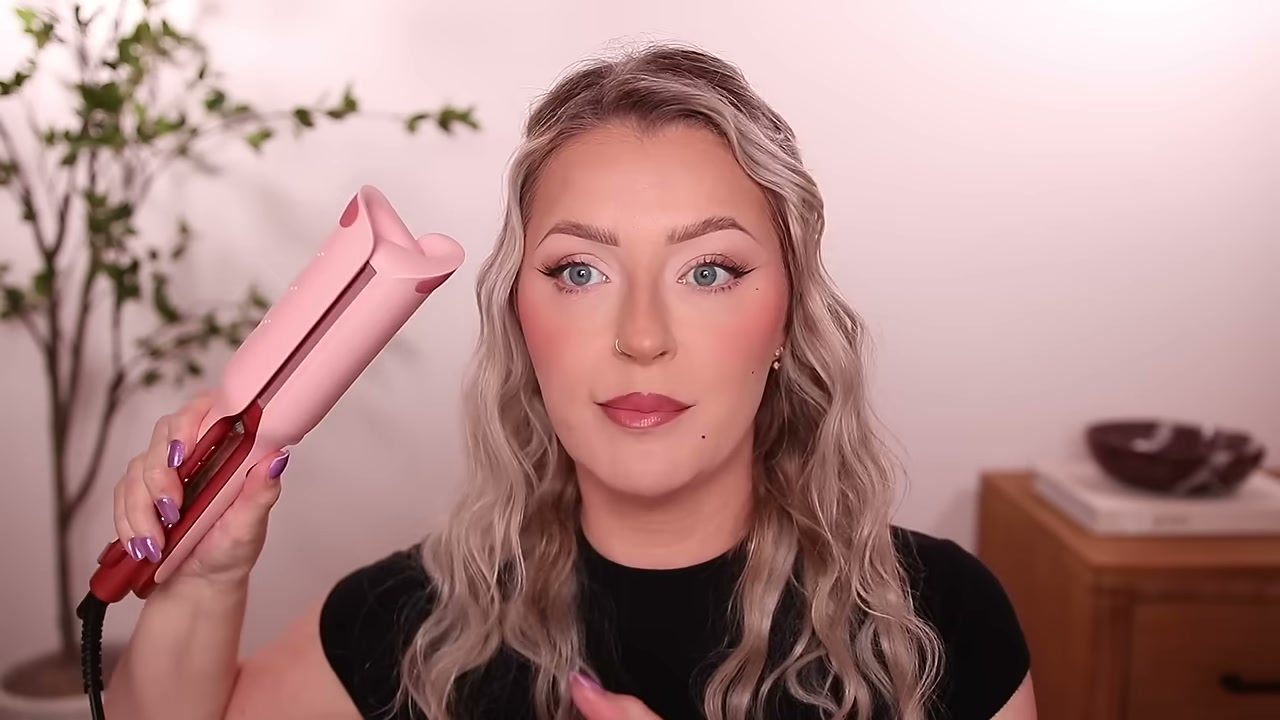 @babsbeauty reviewing Wavytalk Hair Waver at 14:52 in a YouTube Shorts video
