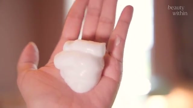 @beautywithin reviewing KANSOSAN Medical Moisture Cleansing Whip Wash at 04:13 in a YouTube Shorts video