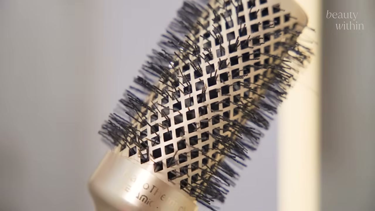 @beautywithin reviewing Olivia Garden Nanothermic Ceramic + Ion Round Thermal Hair Brush at 18:20 in a YouTube Shorts video