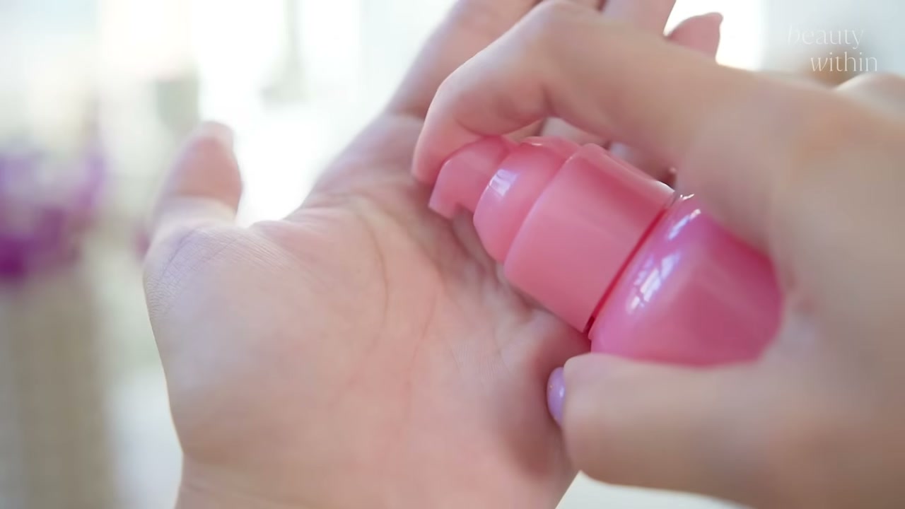 @beautywithin reviewing ORBIS Essence In Hair Milk at 28:18 in a YouTube Shorts video