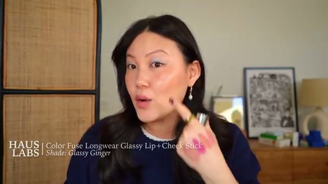 Color Fuse Longwear Hydrating Glassy Lip + Cheek Blush Balm Stick
