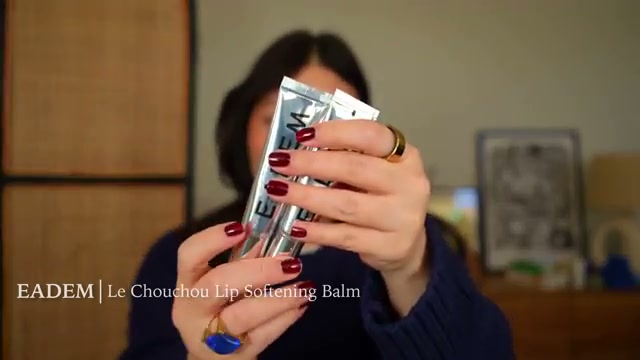 @bekah_sun reviewing Lashu Softening Lip Balm at 42:26 in a YouTube Shorts video