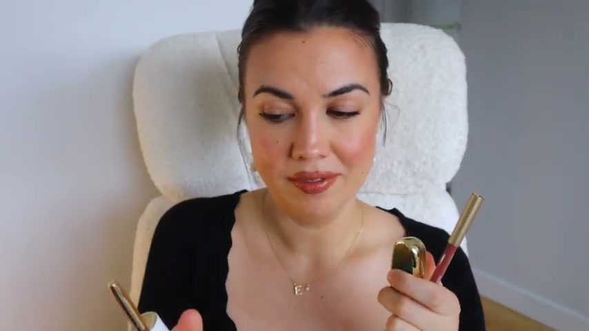 @bornblushing reviewing Hermès Lip Pencil at 06:39 in a YouTube Shorts video