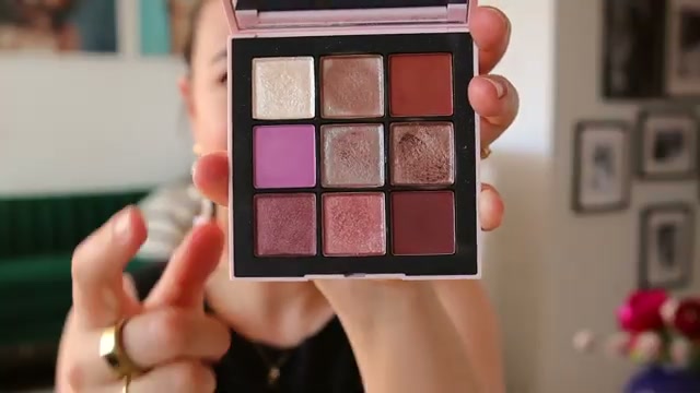 @bornblushing reviewing NARS Afterglow Tempting Eyeshadow Palette at 14:21 in a YouTube Shorts video