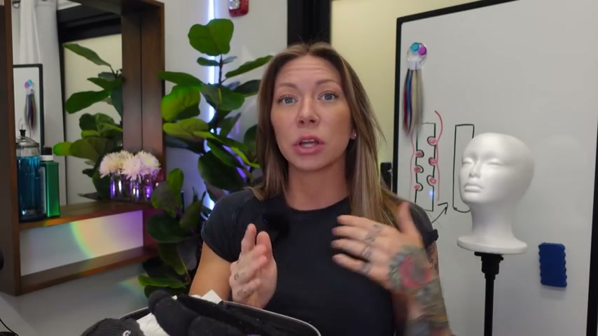 @brittneealexus reviewing K18 AirWash Dry Shampoo at 04:57 in a YouTube Shorts video