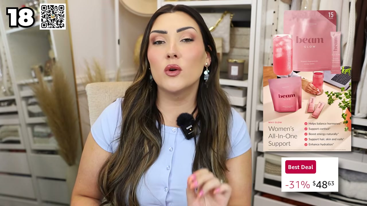 @bykaylalove reviewing Beam Glow at 15:46 in a YouTube Shorts video