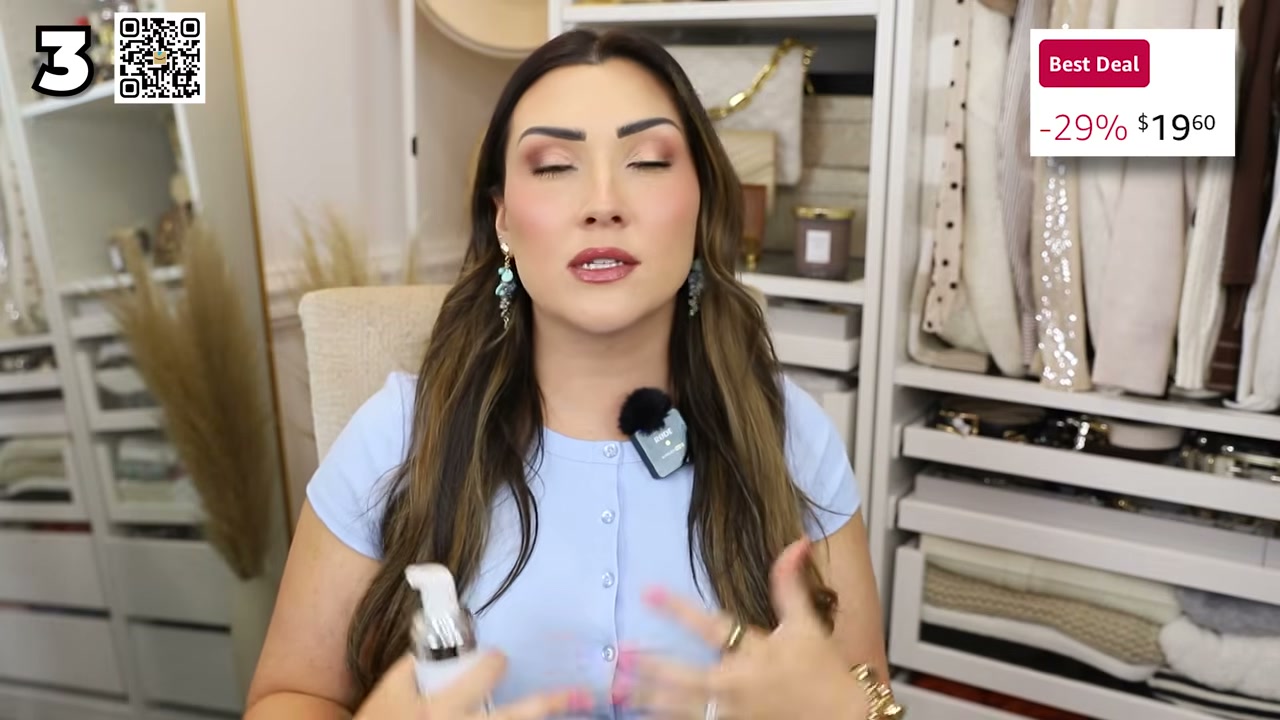 @bykaylalove reviewing Color Wow Xtra Large Bombshell Volumizer at 05:21 in a YouTube Shorts video