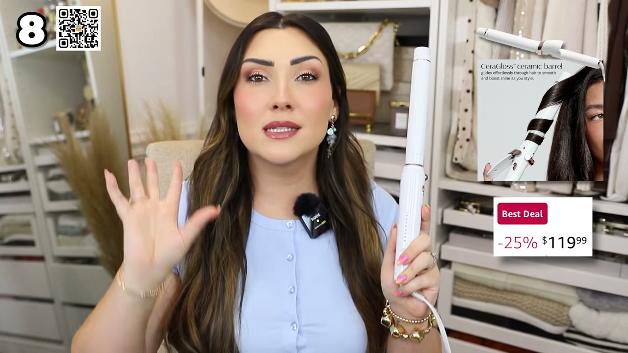 SinglePass Curl X 1.25" Extra-Long Barrel Curling Iron