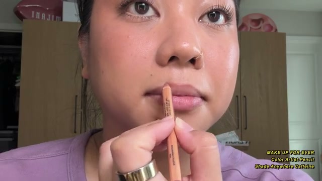 @bykristinastudio reviewing Essence Hydra Kiss Lip Tint at 27:24 in a YouTube Shorts video