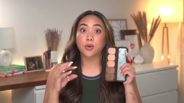 @bykristinastudio reviewing M.ph Underpainting Face Palette at 08:17 in a YouTube Shorts video
