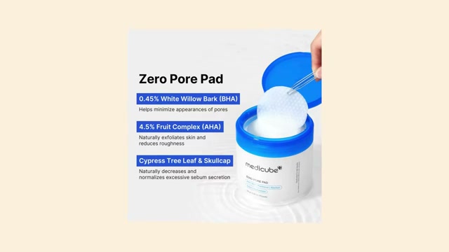 bykristinastudio mentioning Medicube Zero Pore Pad 2.0 at 26:28 in their YouTube video