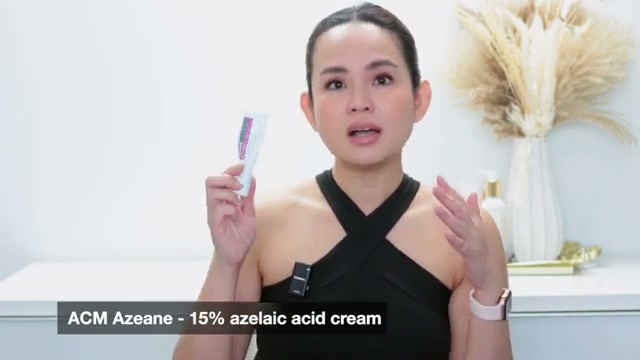 charissedaily mentioning ACM Laboratory Dermatlogic Azelaic Acid 15% at 08:46 in their YouTube video