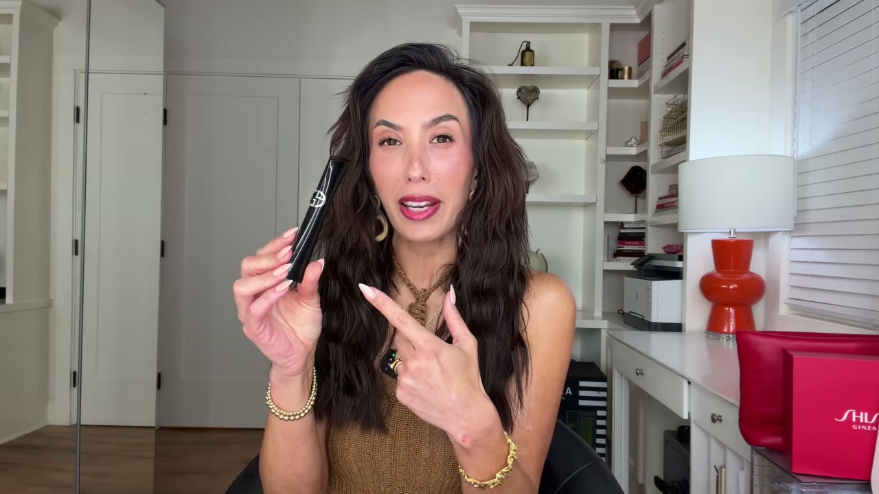 @cherylburke reviewing Armani Beauty Vertigo Mascara at 18:19 in a YouTube Shorts video