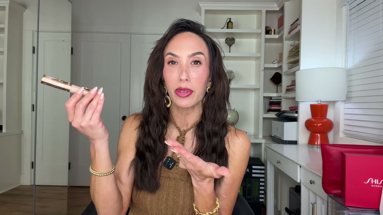 @cherylburke reviewing Charlotte Tilbury Airbrush Flawless Crease-Proof Long-Wear Blur Concealer with Hyaluronic Acid at 06:59 in a YouTube Shorts video