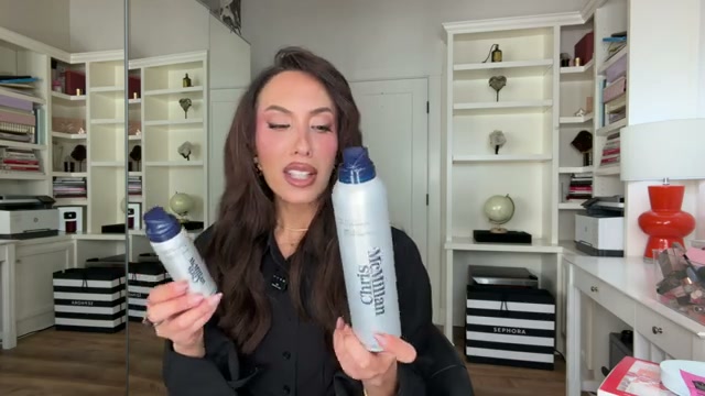 @cherylburke reviewing Chris Mcmillan The Dry Texture and Volume Spray at 10:58 in a YouTube Shorts video