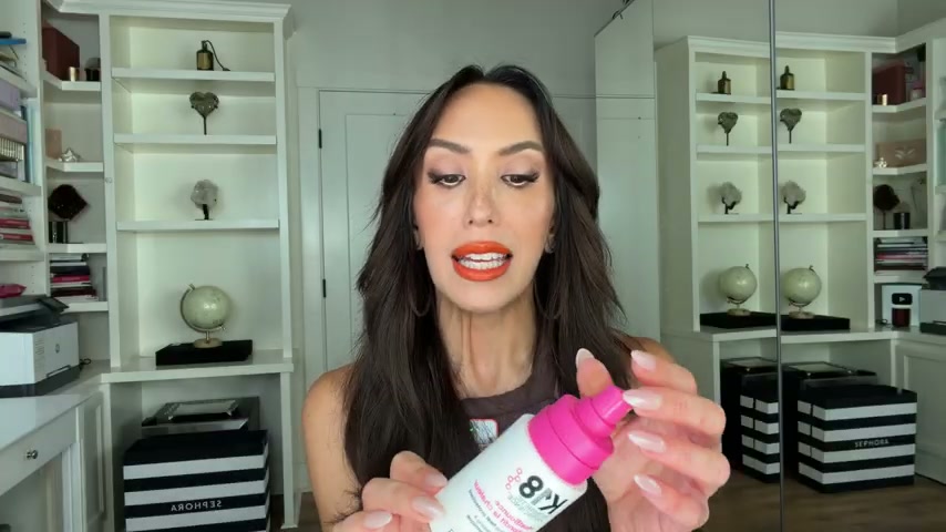 @cherylburke reviewing K18 Heatbounce Conditioning Heat Protectant at 11:33 in a YouTube Shorts video