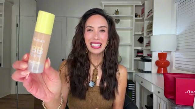 @cherylburke reviewing Kosas BB Burst Tinted Gel Cream at 26:48 in a YouTube Shorts video