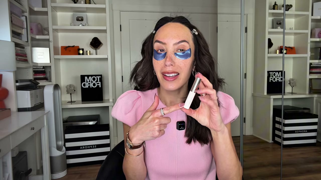 @cherylburke reviewing Rare Beauty Brow Harmony Flexible Lifting and Laminating Eyebrow Gel at 05:04 in a YouTube Shorts video