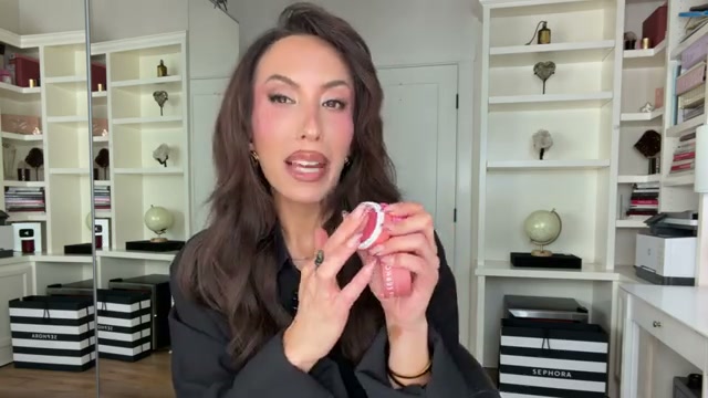 @cherylburke reviewing Sephora Collection Best Multi-Use Cream Blush at 03:41 in a YouTube Shorts video