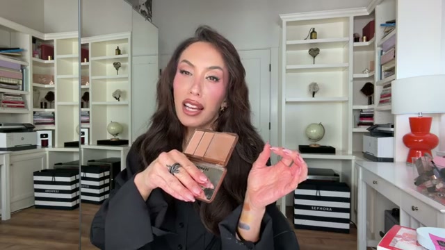 @cherylburke reviewing Sephora Collection Bronze Bronze Glow Face Palette at 15:48 in a YouTube Shorts video