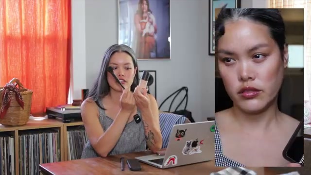 @chrissstttiiine reviewing m.ph by Mary Phillips Le Skin Foundation at 15:19 in a YouTube Shorts video