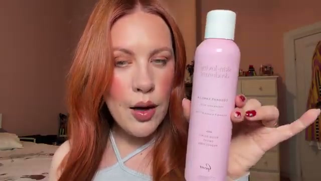 @clairebridgett reviewing Gem Coconut Vanilla Deodorant at 00:31 in a YouTube Shorts video
