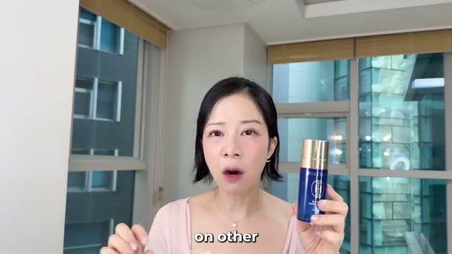 cyounginyou mentioning Holy Chore Double Serum at 04:51 in their YouTube video