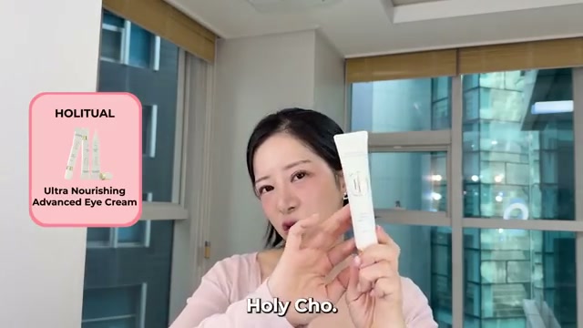 cyounginyou mentioning Holy Chore Eye Cream at 05:35 in their YouTube video
