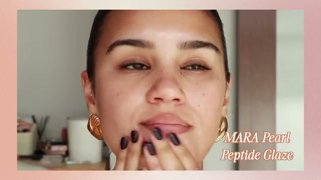 @daceycash reviewing MARA Pearl Peptide Glaze 3-in-1 Essence Toner Serum at 01:03 in a YouTube Shorts video