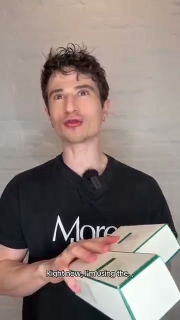 @dermangelo reviewing Oribe Intense Conditioner for Moisture & Control at 00:24 in a YouTube Shorts video