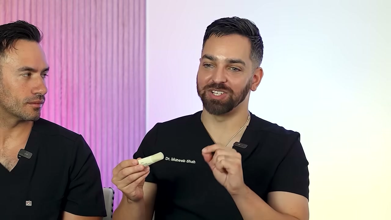 @doctorly reviewing Dr. Reju-All Advanced PDRN Rejuvenating Lip Serum at 19:18 in a YouTube Shorts video