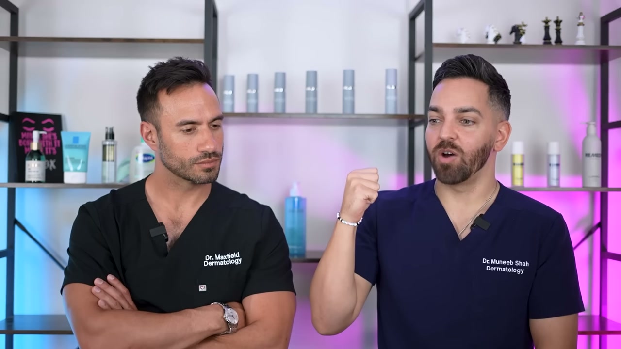 @doctorly reviewing La Roche-Posay Foaming Cleanser at 07:03 in a YouTube Shorts video