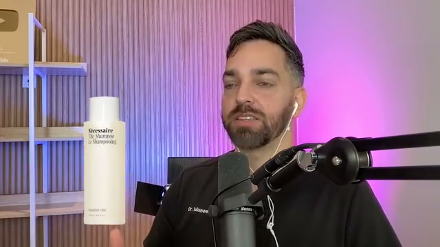 doctorly mentioning Nécessaire Nécessaire Rosemary Shampoo at 02:44 in their YouTube video
