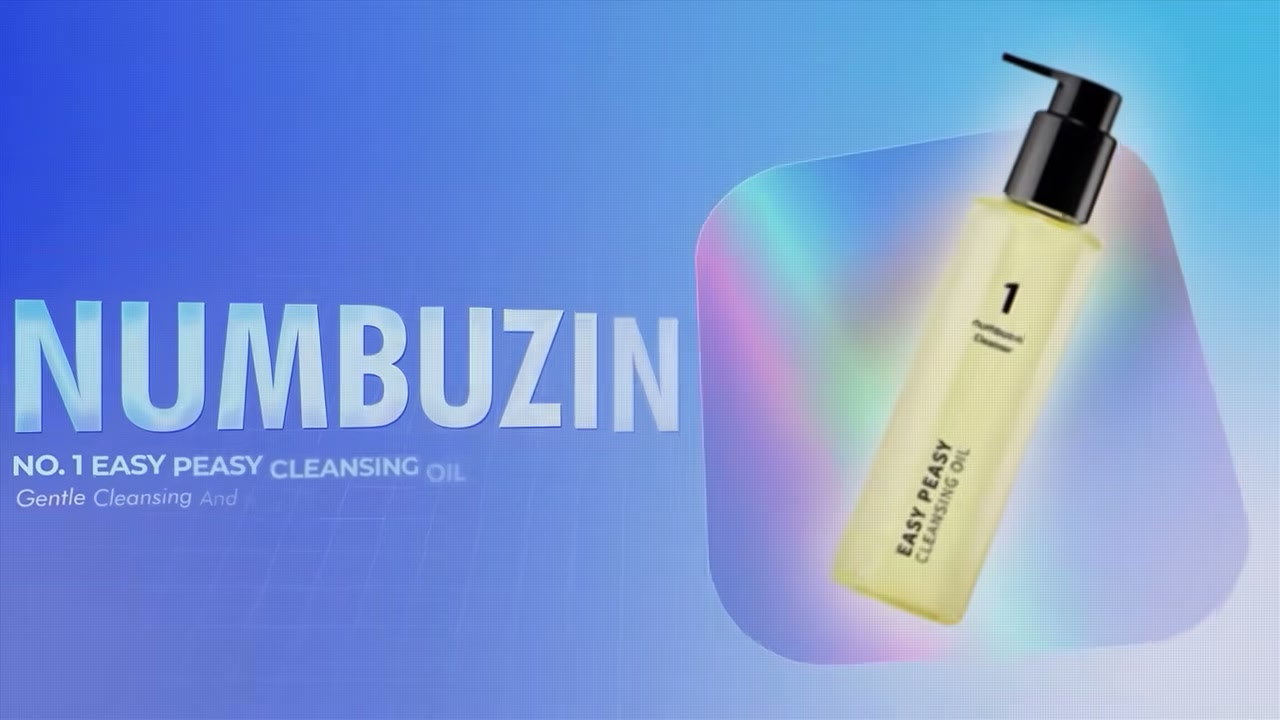 @doctorly reviewing numbuzin No.1 Easy Peasy Cleansing Oil at 09:51 in a YouTube Shorts video