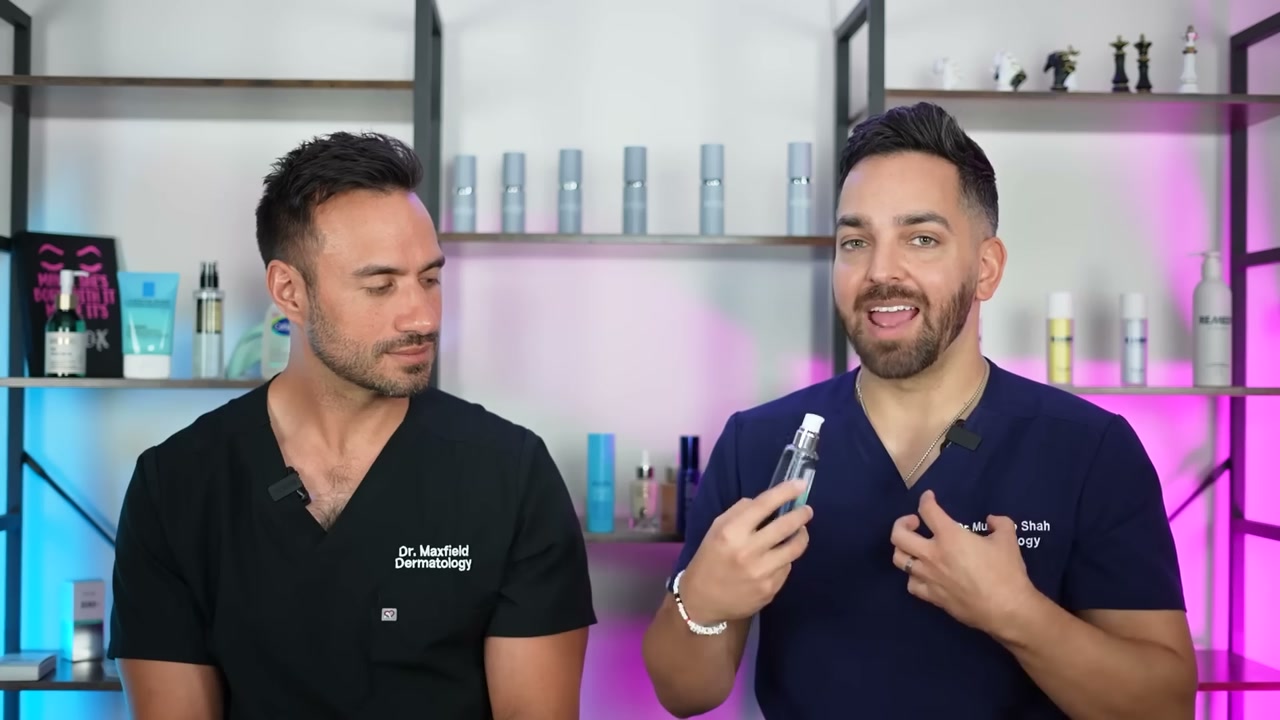@doctorly reviewing Vichy Minéral 89 Booster Serum at 12:16 in a YouTube Shorts video