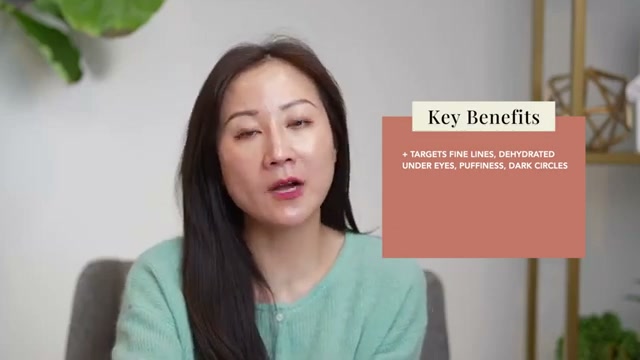 @dr.jennyliu reviewing HBN Caffeine Firming Repairing Anti-Aging Eye Cream at 11:05 in a YouTube Shorts video