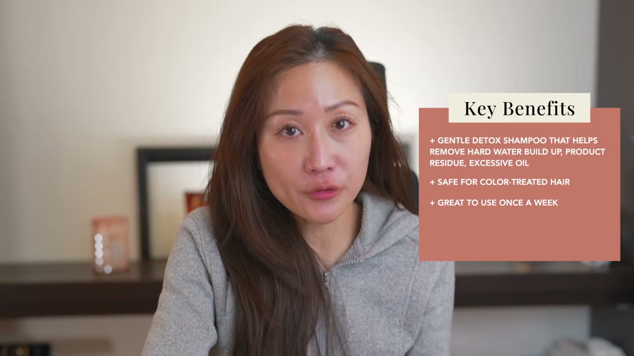 @dr.jennyliu reviewing L'Oreal Paris Everpure Sulfate Free Clarifying Shampoo with Antioxidants at 08:26 in a YouTube Shorts video