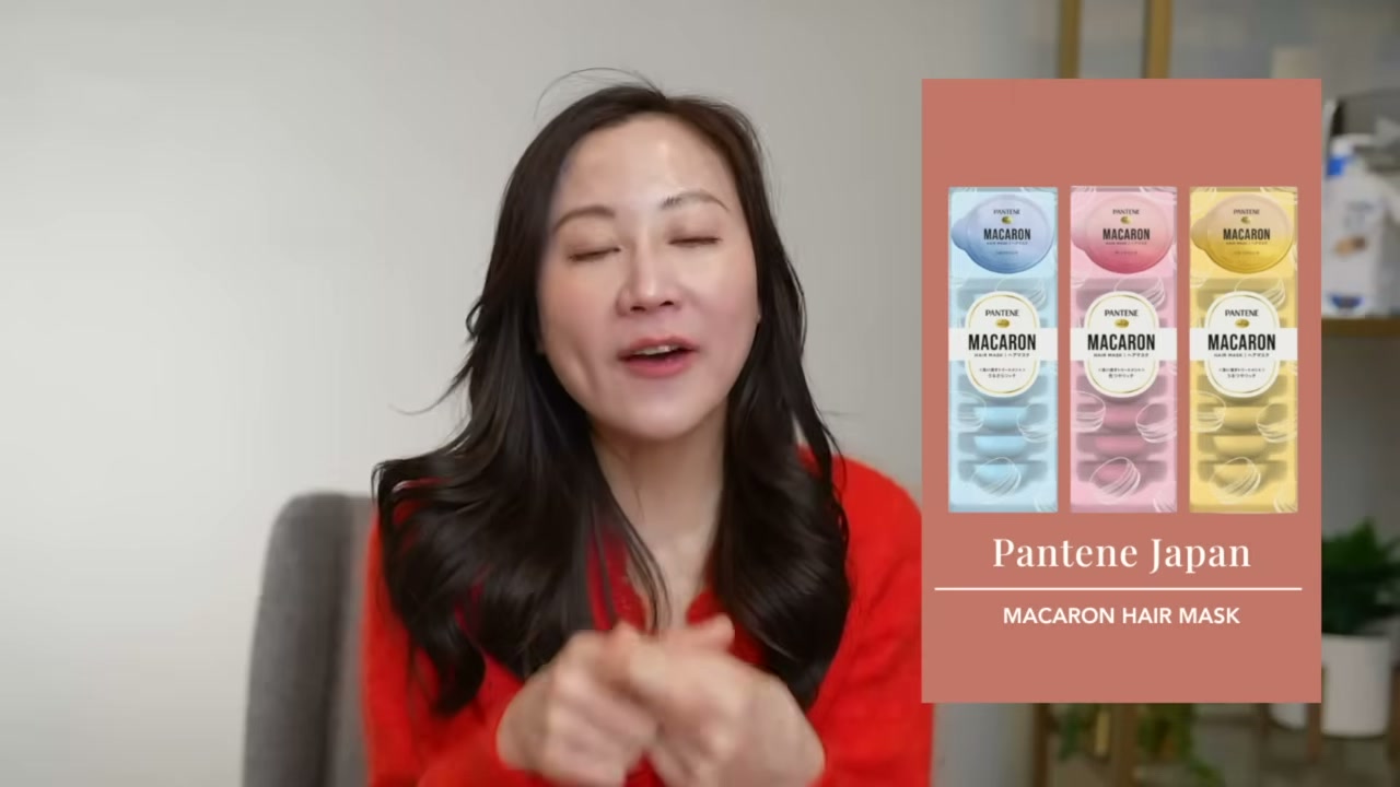 @dr.jennyliu reviewing Pantene Japan Macaron Hair Mask at 15:42 in a YouTube Shorts video
