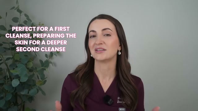 @draleksandrabrown reviewing Garnier Skinactive Micellar Cleansing Water All-in-1 Waterproof Makeup Remover at 13:21 in a YouTube Shorts video