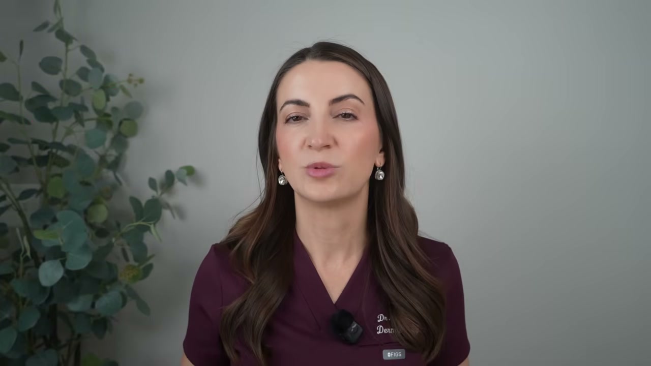 @draleksandrabrown reviewing La Roche-Posay Mela B3 SPF30 Moisturiser for Dark Spots at 11:34 in a YouTube Shorts video