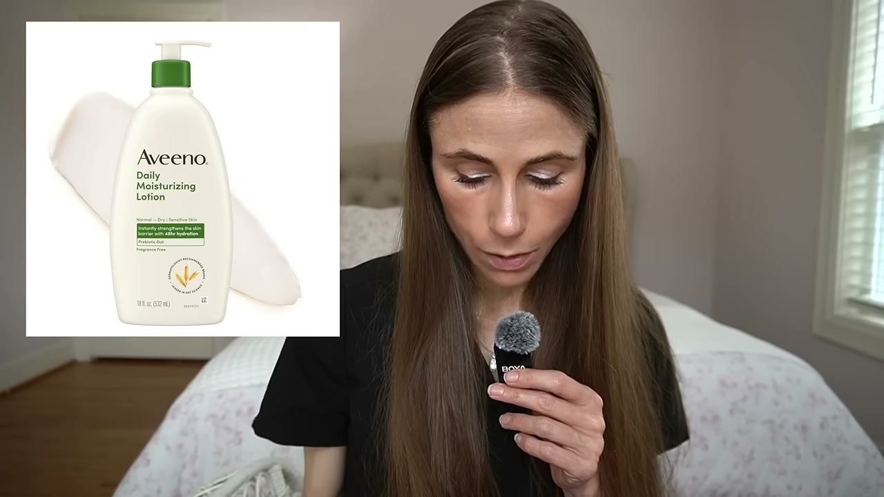 @drdrayzday reviewing Aveeno Daily Moisturizing Body Lotion at 14:20 in a YouTube Shorts video