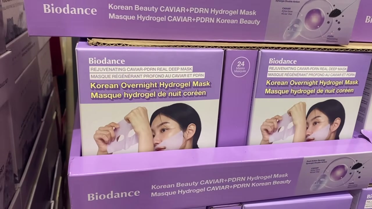 @drdrayzday reviewing Biodance Rejuvenating Caviar PDRN Hydro Gel Mask at 18:22 in a YouTube Shorts video