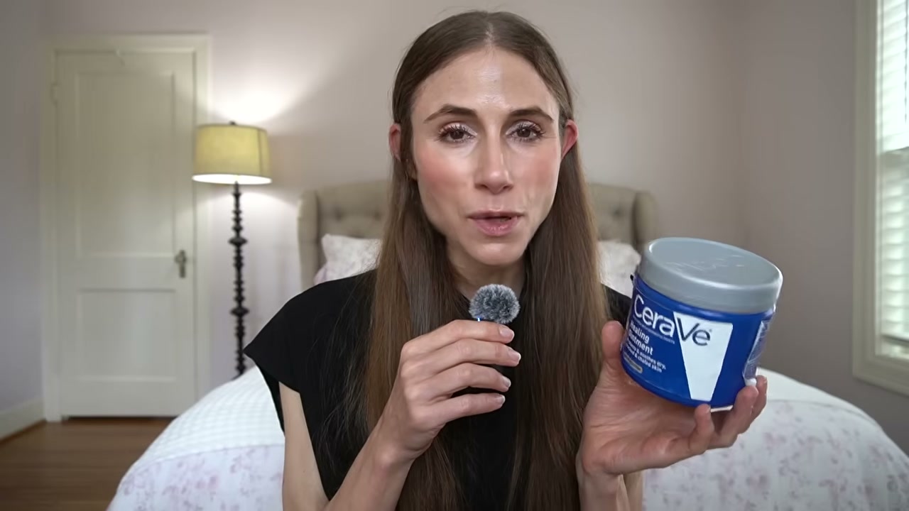 @drdrayzday reviewing CeraVe Healing Ointment at 02:33 in a YouTube Shorts video