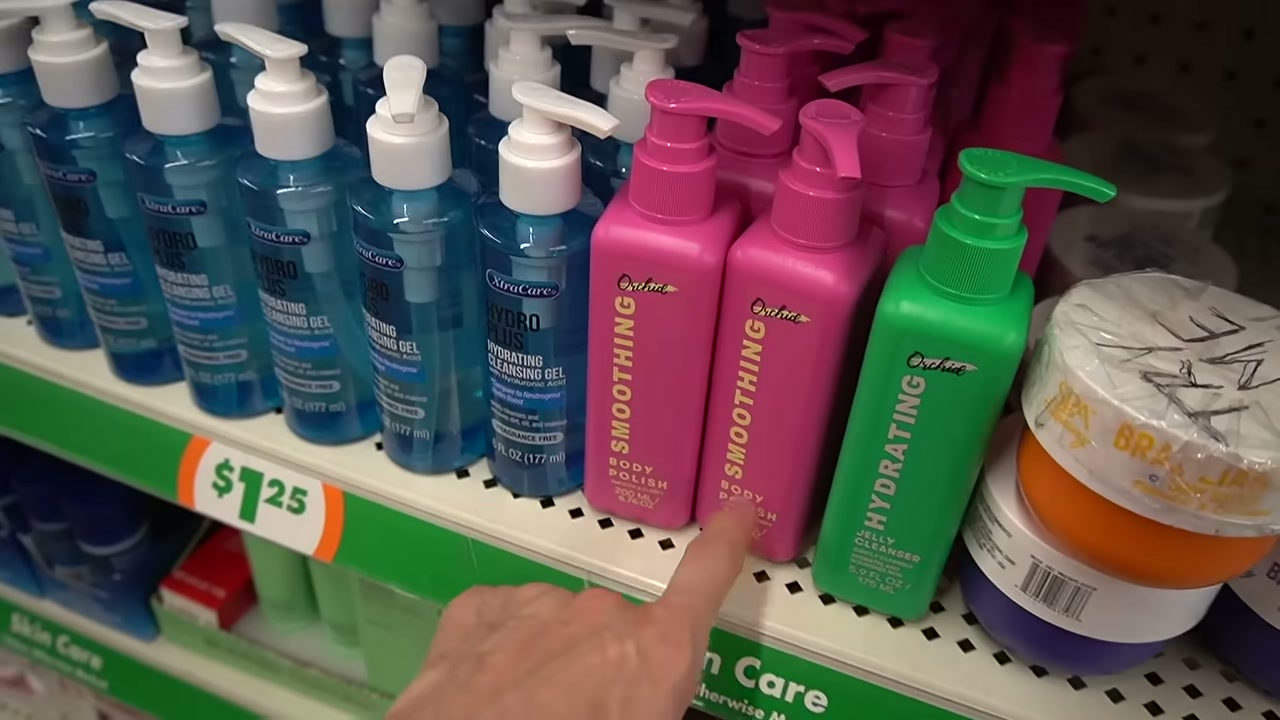 @drdrayzday reviewing Orchid Hydrating Jelly Cleanser at 08:21 in a YouTube Shorts video