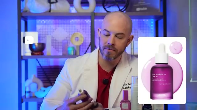 drdustinportela mentioning Jumiso Niacinamide 20% Serum at 06:33 in their YouTube video