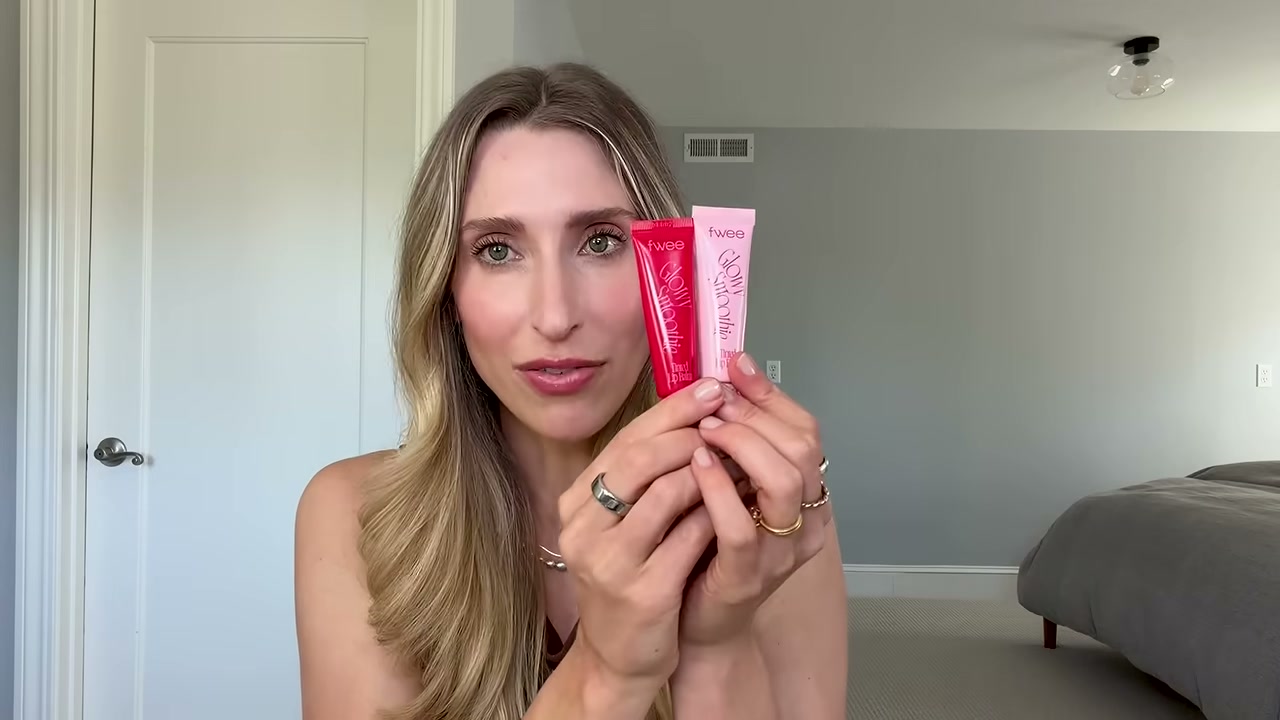 @drsamellis reviewing fwee Glowy Smoothie Tinted Lip Balm at 07:37 in a YouTube Shorts video
