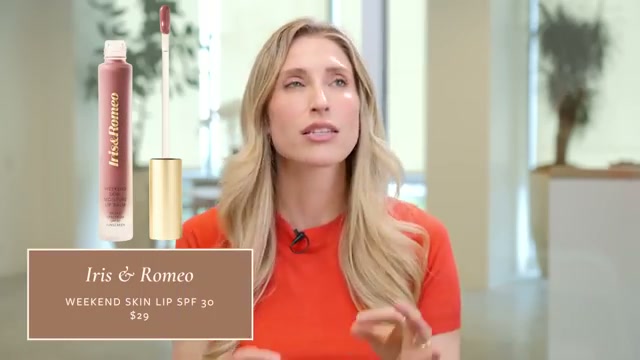 @drsamellis reviewing IRIS&ROMEO Weekend Skin Lip SPF 30 at 08:45 in a YouTube Shorts video