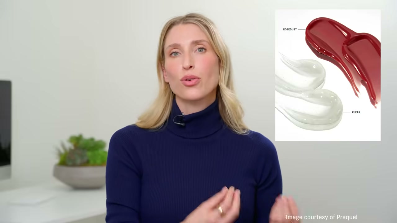 @drsamellis reviewing Prequel Lip Visor Sunscreen SPF 30 at 19:07 in a YouTube Shorts video